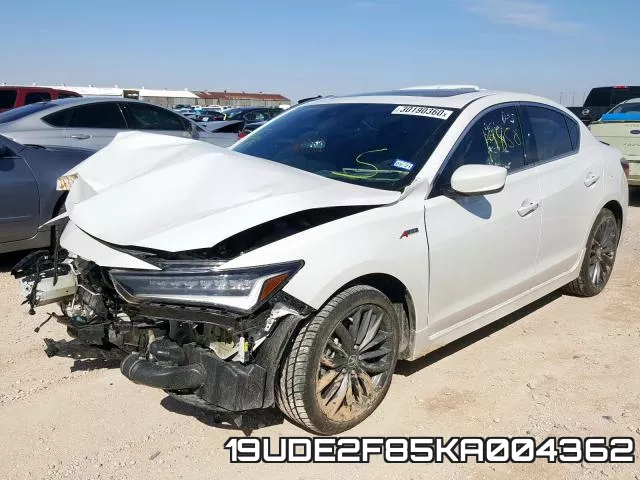 19UDE2F85KA004362 фото 3