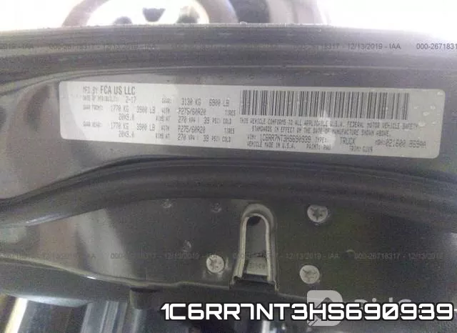 1C6RR7NT3HS690939 фото 10