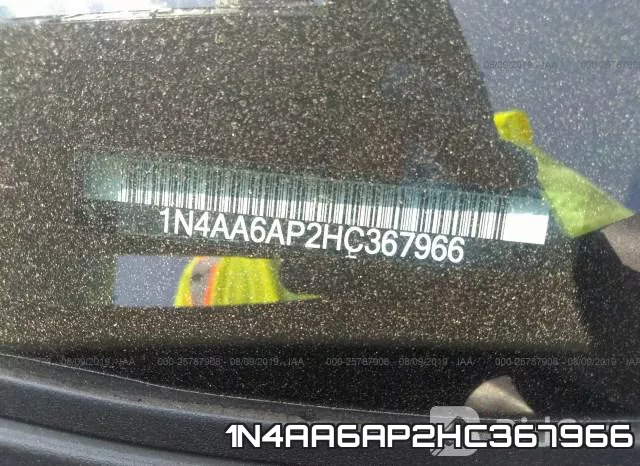 1N4AA6AP2HC367966 фото 10