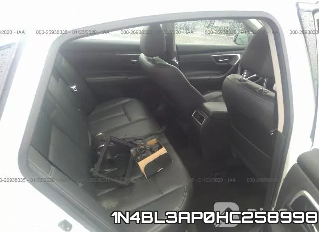 1N4BL3AP0HC258998 фото 9