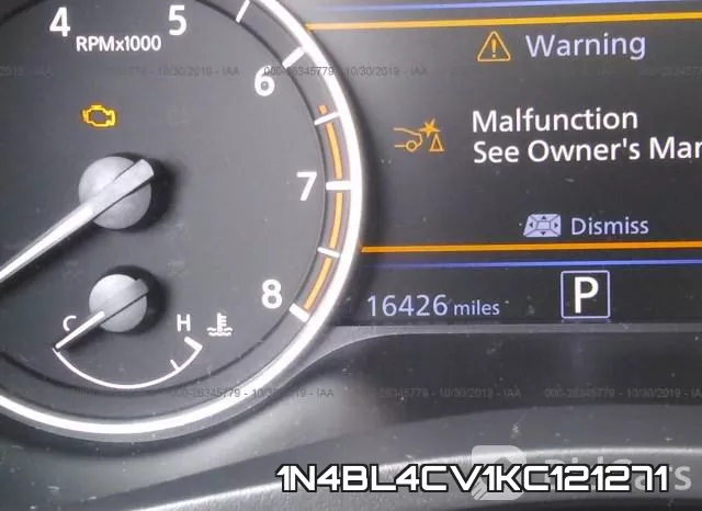 1N4BL4CV1KC121271 фото 8
