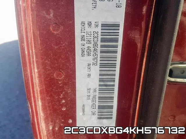 2C3CDXBG4KH576732 фото 2