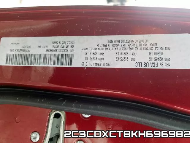 2C3CDXCT8KH696982 фото 2