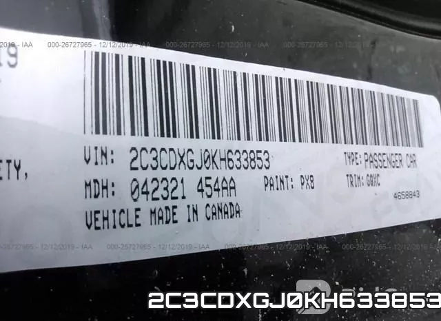2C3CDXGJ0KH633853 фото 10