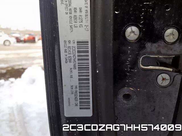 2C3CDZAG7HH574009 фото 2