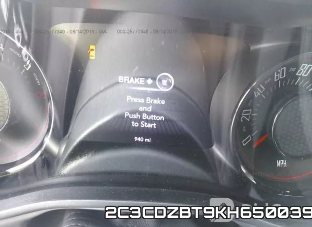 2C3CDZBT9KH650039 фото 8