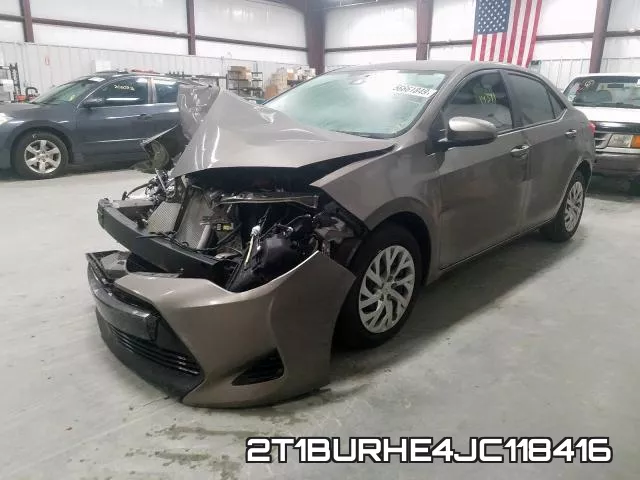 2T1BURHE4JC118416 фото 3