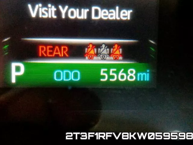 2T3F1RFV8KW059598 фото 9