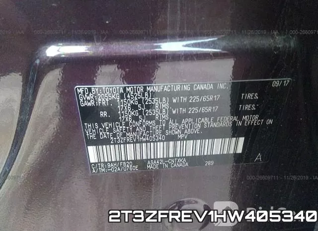 2T3ZFREV1HW405340 фото 10