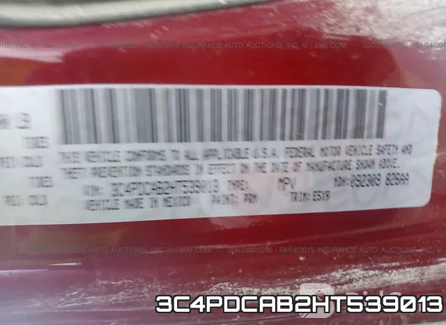 3C4PDCAB2HT539013 фото 10