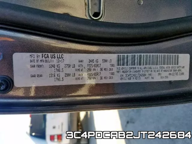 3C4PDCAB2JT242684 фото 2