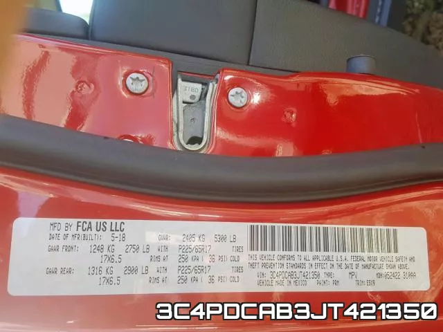 3C4PDCAB3JT421350 фото 2