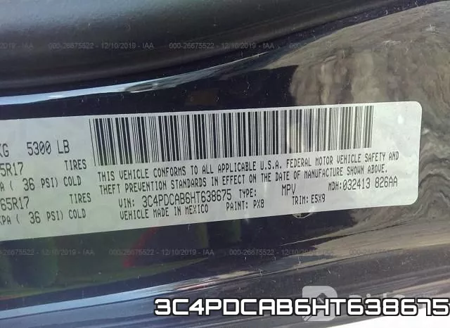 3C4PDCAB6HT638675 фото 10