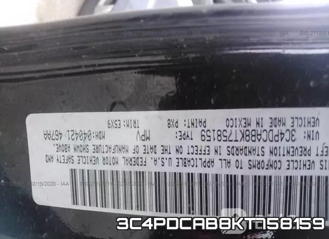 3C4PDCAB8KT758159 фото 10