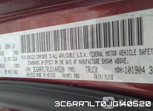 3C6RR7LT0JG140520 фото 10