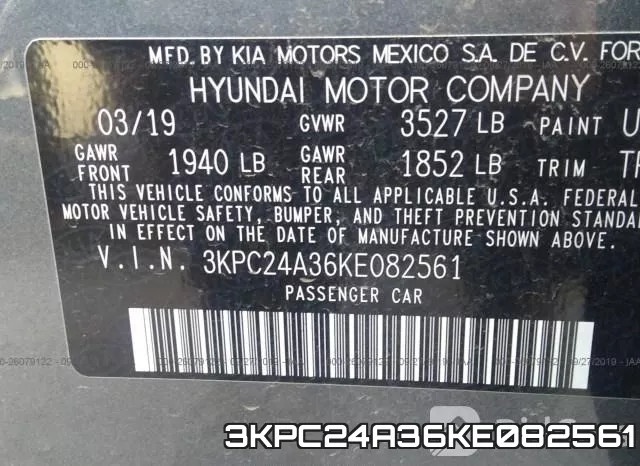 3KPC24A36KE082561 фото 10
