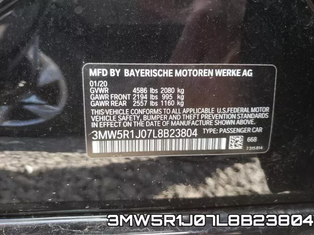 3MW5R1J07L8B23804 фото 2