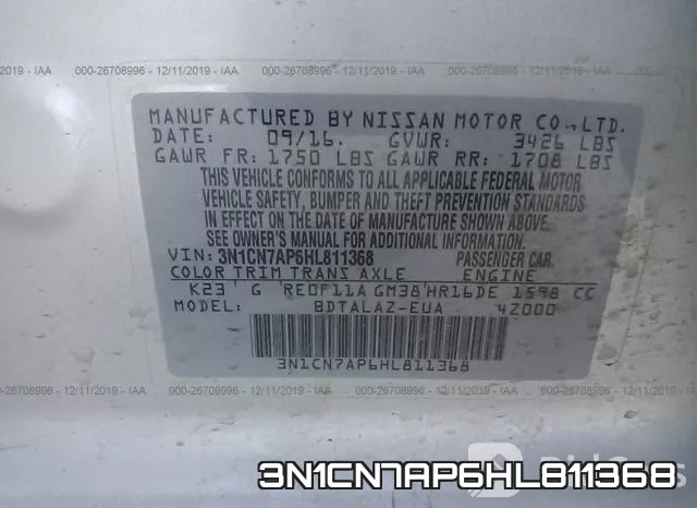 3N1CN7AP6HL811368 фото 10