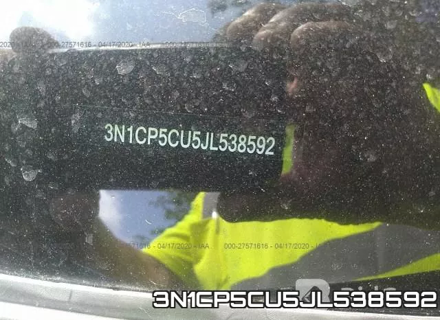 3N1CP5CU5JL538592 фото 10
