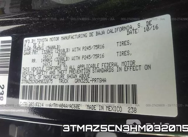 3TMAZ5CN3HM032075 фото 10