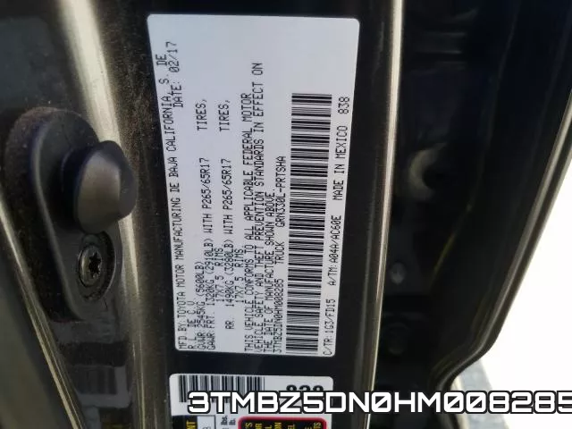 3TMBZ5DN0HM008285 фото 2