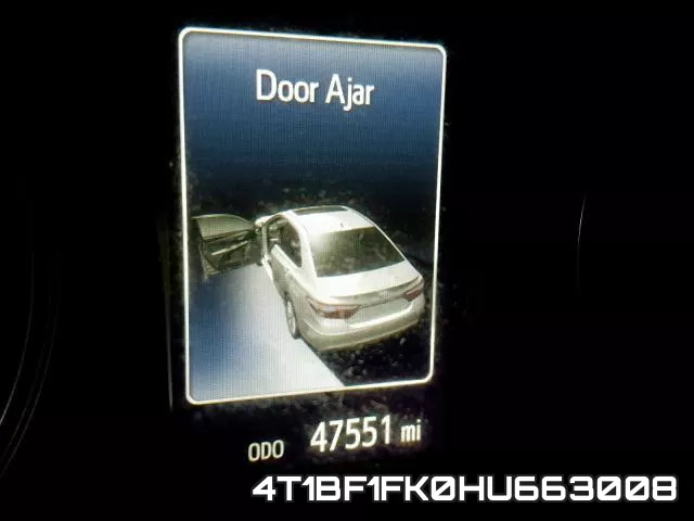 4T1BF1FK0HU663008 фото 9
