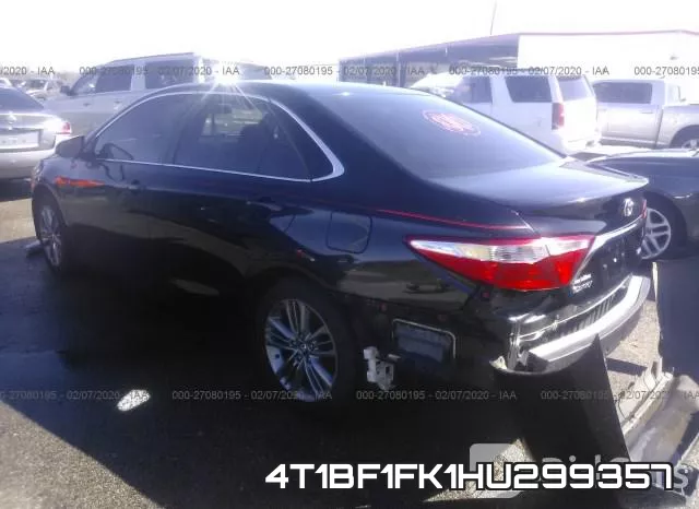 4T1BF1FK1HU299357 фото 4