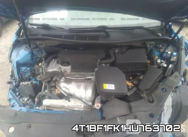 4T1BF1FK1HU763702 фото 2