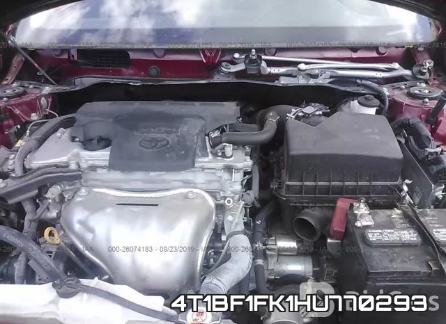 4T1BF1FK1HU770293 фото 2