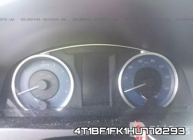 4T1BF1FK1HU770293 фото 8