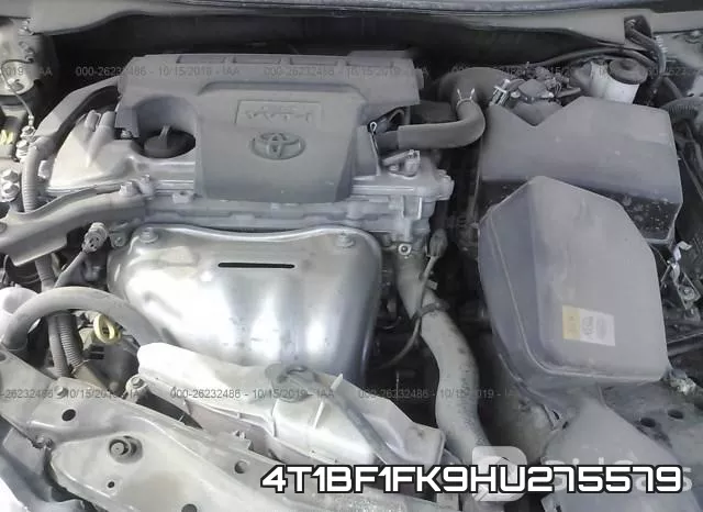 4T1BF1FK9HU275579 фото 2