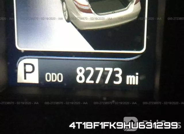 4T1BF1FK9HU631299 фото 8