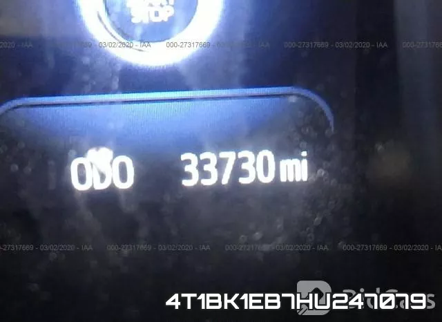 4T1BK1EB7HU247079 фото 8