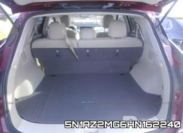 5N1AZ2MG6HN162240 фото 9