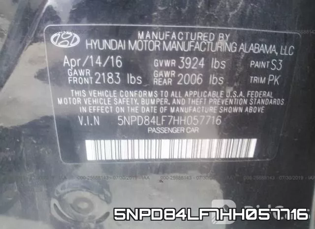 5NPD84LF7HH057716 фото 10