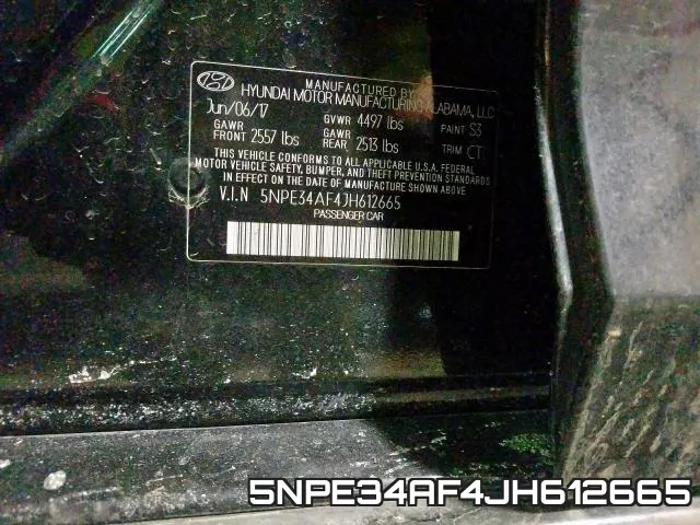 5NPE34AF4JH612665 фото 2