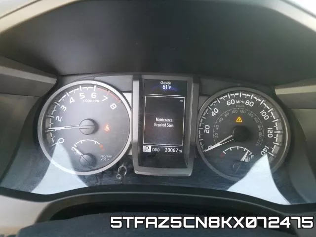 5TFAZ5CN8KX072475 фото 9