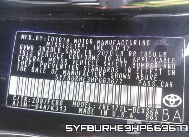 5YFBURHE3HP663677 фото 10