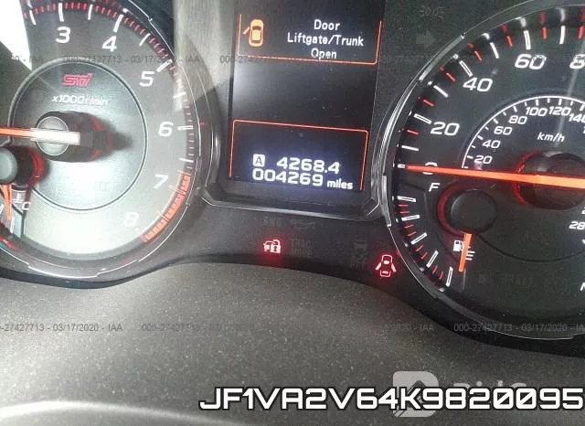 JF1VA2V64K9820095 фото 8