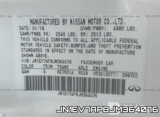 JN1EV7AP8JM364076 фото 10