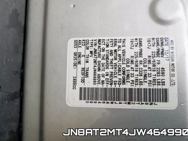 JN8AT2MT4JW464990 фото 2