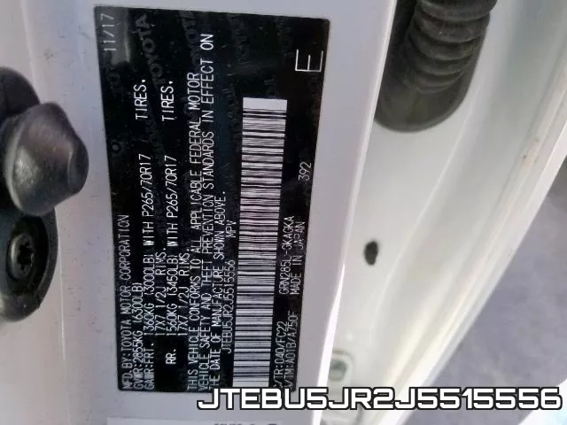 JTEBU5JR2J5515556 фото 2