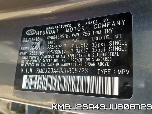 KM8J23A43JU808723 фото 2