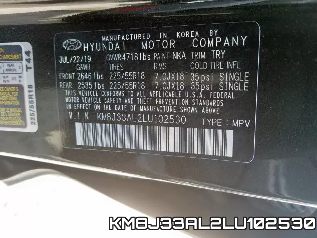 KM8J33AL2LU102530 фото 2