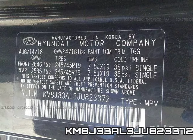 KM8J33AL3JU823372 фото 10