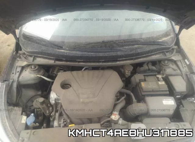 KMHCT4AE8HU317885 фото 2