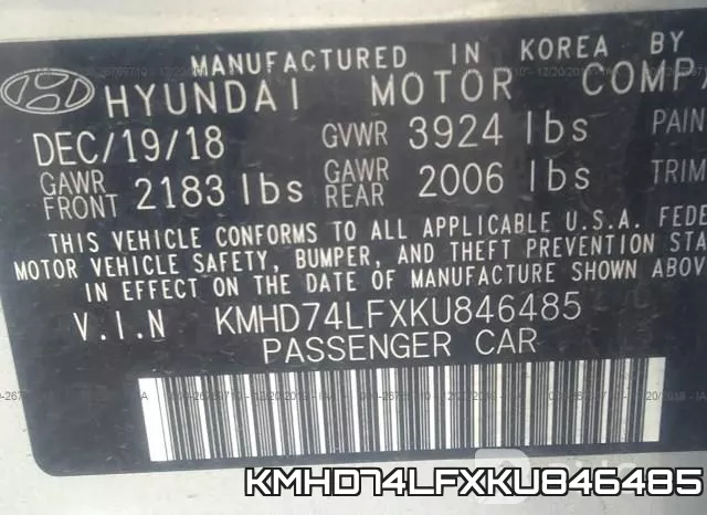KMHD74LFXKU846485 фото 10