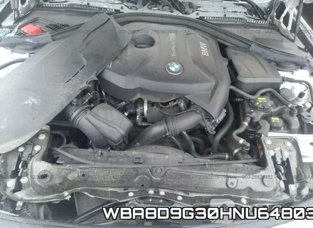 WBA8D9G30HNU64803 фото 2