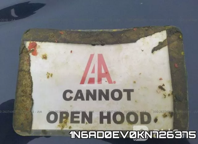 1N6AD0EV0KN726375 фото 2