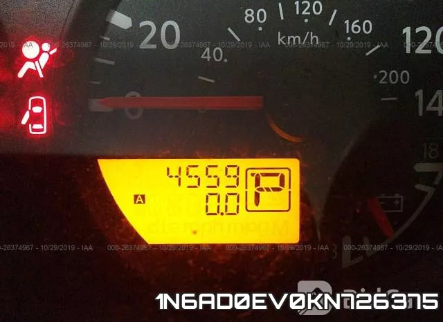 1N6AD0EV0KN726375 фото 8